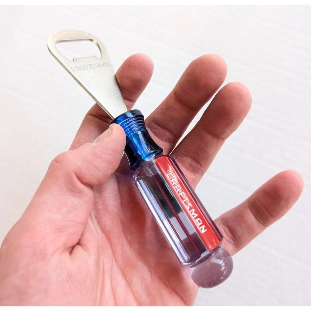Craftsman Screwdriver Handle Bottle Opener Tool Stainless Steel 41626 USA‎